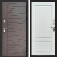 Дверь входная Termo Door Сицилия Марсель Белый софт