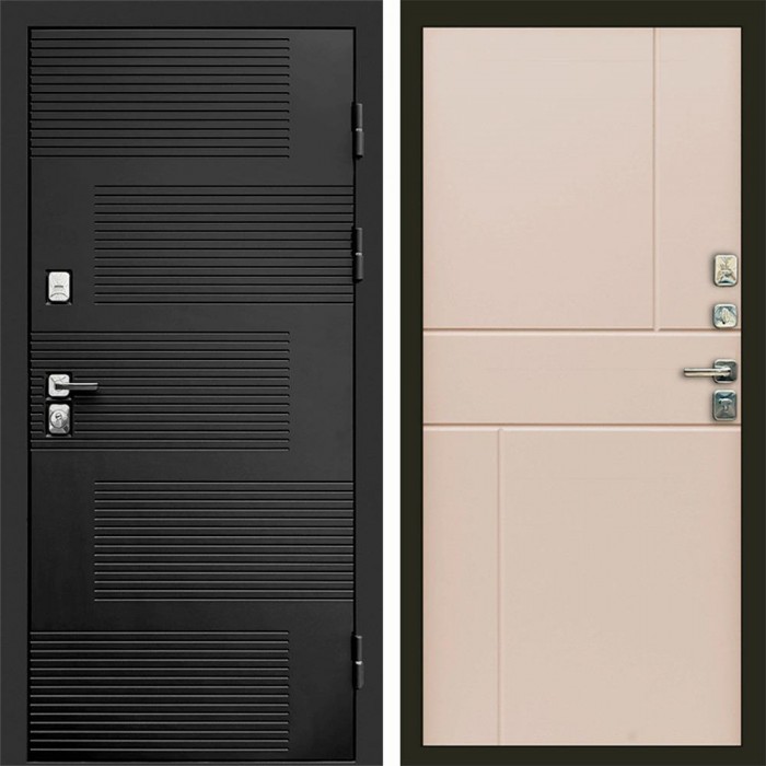 Дверь Termo Door Фаворит Горизонт Слоновая кость