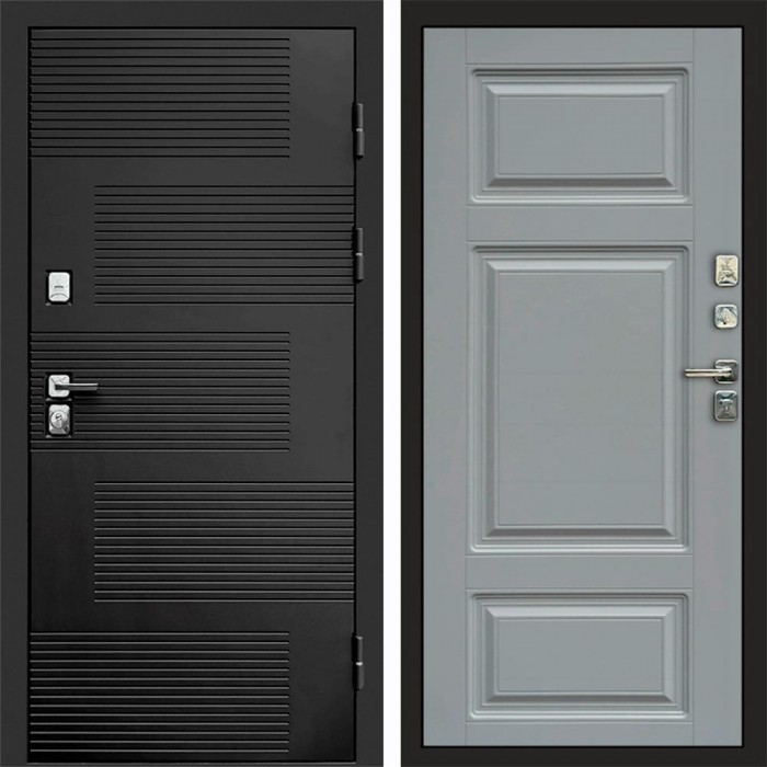 Дверь Termo Door Фаворит Лион Grey софт