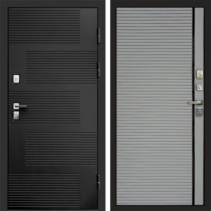 Входная дверь Фаворит Porte Grey софт