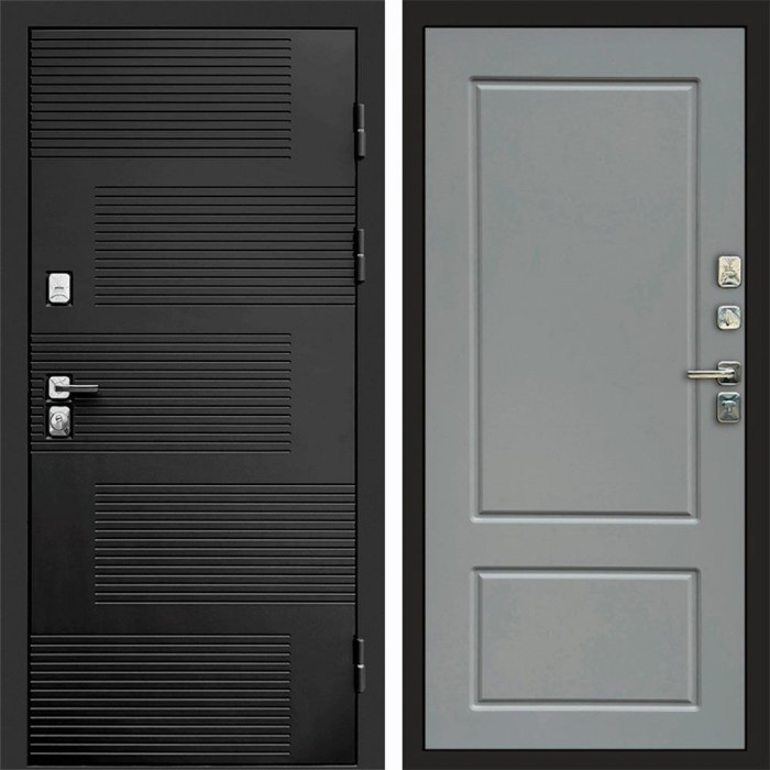 Дверь входная Termo Door Фаворит Марсель Grey софт