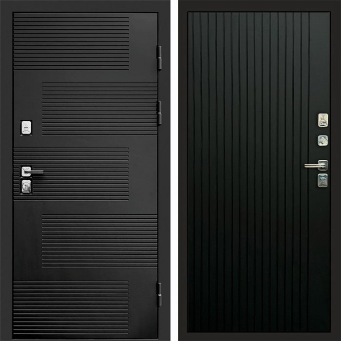 Termo Door Фаворит Flat Черный кварц