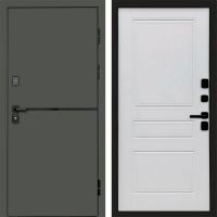 Входная дверь Тренд Грин Классика Белый матовый