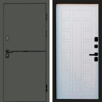 Входная дверь Тренд Грин Престиж Белое дерево