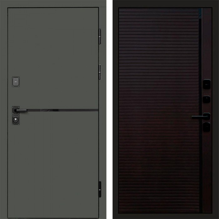 Входная дверь Тренд Грин Porte black