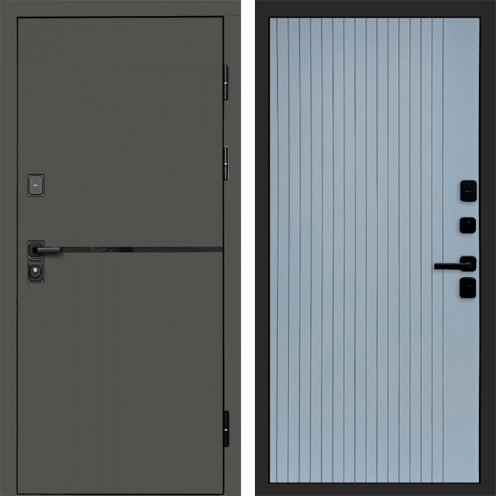 Termo Door Тренд Грин Flat Grey Софт