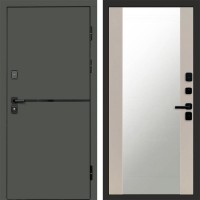 Дверь Termo Door Тренд Грин Зеркало 27 Слоновая кость