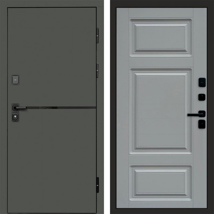 Дверь Termo Door Тренд Грин Лион Grey софт