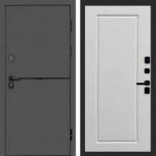 Входная дверь Termo Door Тренд Грин Гранд Слоновая кость