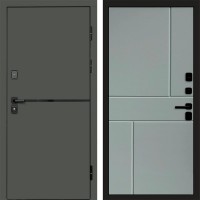 Дверь Termo Door Тренд Грин Горизонт Grey софт