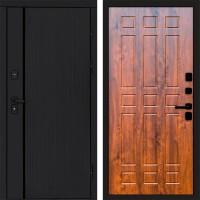 Входная дверь Урбан Black Спарта дуб