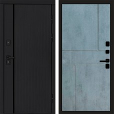 Входная дверь Урбан Black Горизонт бетон темный