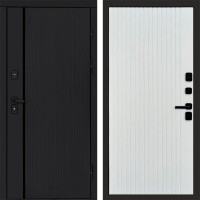 Дверь Termo Door Урбан Black Flat Белый софт