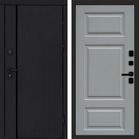 Дверь Termo Door Урбан Black Лион Grey софт