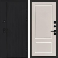 Дверь входная Termo Door Урбан Black Марсель Слоновая кость