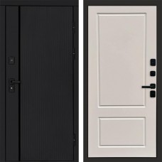 Дверь входная Termo Door Урбан Black Марсель Слоновая кость