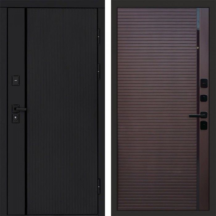Входная дверь Урбан Black Porte Шоколад