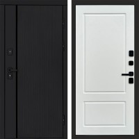 Дверь входная Termo Door Урбан Black Марсель Белый софт