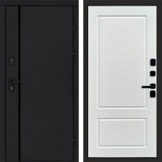 Дверь входная Termo Door Урбан Black Марсель Белый софт