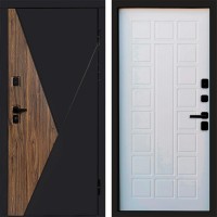 Входная дверь Матрикс (MatriX) Престиж Белое дерево