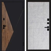 Входная дверь Матрикс (MatriX) Горизонт бетон светлый