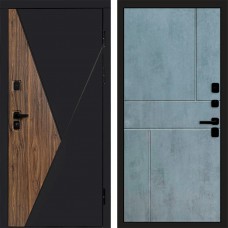 Входная дверь Матрикс (MatriX) Горизонт бетон темный