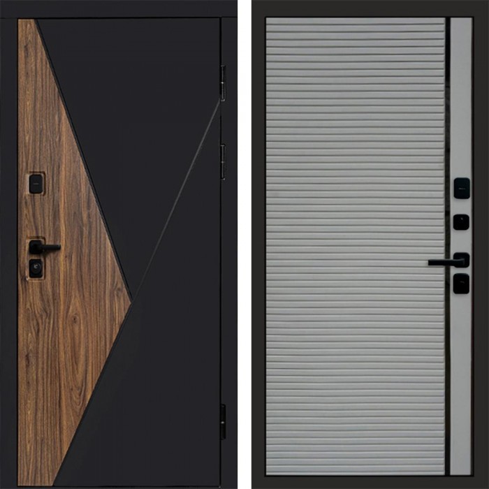 Входная дверь Матрикс (MatriX) Porte Grey софт