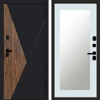 Дверь Termo Door Матрикс (MatriX) Зеркало Триумф Белый софт