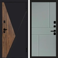 Дверь Termo Door Матрикс (MatriX) Горизонт Grey софт