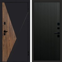 Termo Door Матрикс (MatriX) Flat Черный кварц