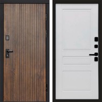 Входная дверь Твист ультра Классика Белый матовый