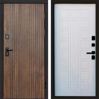 Входная дверь Твист ультра Престиж Белое дерево