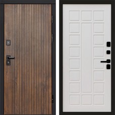 Входная дверь Твист ультра Престиж белый матовый