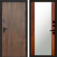 Входная дверь Твист ультра Зеркало дуб