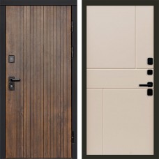 Дверь Termo Door Твист ультра Горизонт Слоновая кость