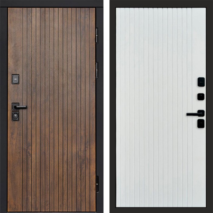 Дверь Termo Door Твист ультра Flat Белый софт