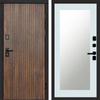 Дверь Termo Door Твист ультра Зеркало Триумф Белый софт