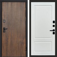 Дверь входная Termo Door Твист ультра Марсель Белый софт