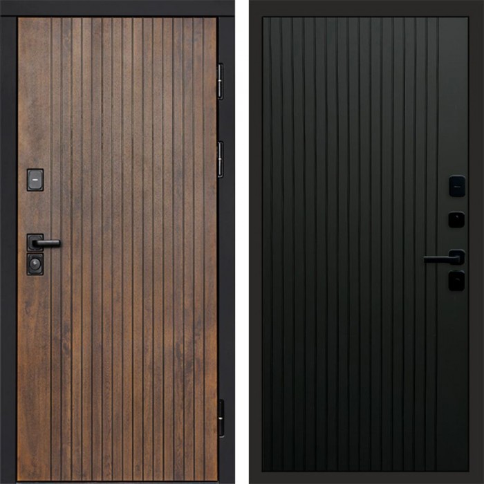 Termo Door Твист ультра Flat Черный кварц