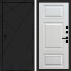 Дверь Termo Door Лучи Black Лион Лиственница