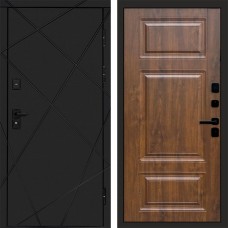 Дверь Termo Door Лучи Black Лион Дуб