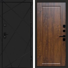 Termo Door Лучи Black Гранд Дуб