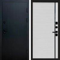 Входная дверь Твист Black Porte white