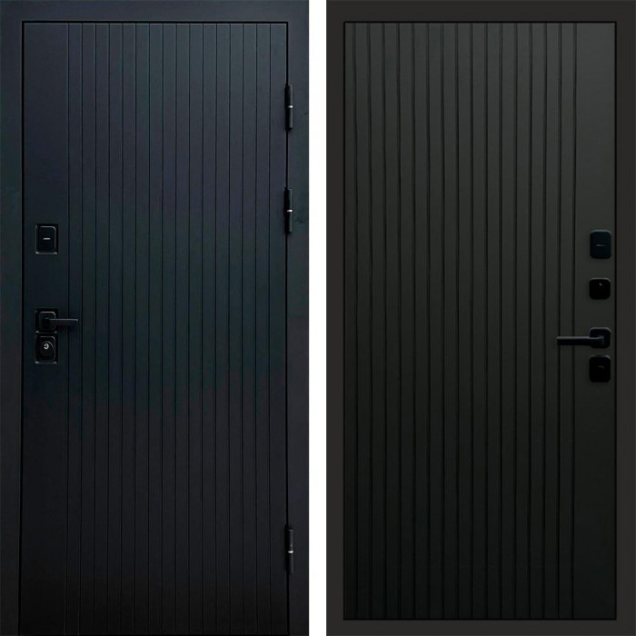 Termo Door Твист Black Flat Черный кварц