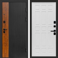 Входная дверь ПРЕСТИЖ Спарта белое дерево