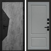 Дверь входная Termo Door Авангард Бетон Марсель Grey софт