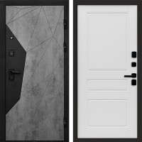 Входная дверь Авангард Бетон Классика Лиственница