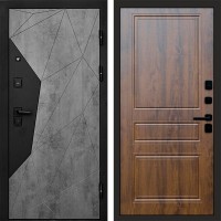 Входная дверь Авангард Бетон Классика Дуб