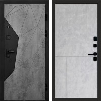 Входная дверь Авангард Бетон Горизонт бетон светлый