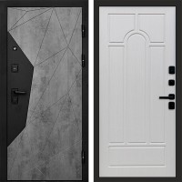 Входная дверь Авангард Бетон Арка лиственница